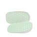 Heel Grips Silicone Shoe Lift Extra Soft Heel Protectors Men Comfort Sports for Plantar Fasciitis and Heel Blister Prevention(Green and white dots X-Large)