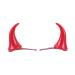 Bonnie Z. Leonardo Plastic Red Devil Horns Clips On