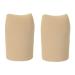 PLAFOPE 2pcs Toe Scuffs Silicone Toe Protectors Silicone Gel Elasto Gel Elastic Toe Sleeve Finger Tube Sleeves Toe Tubes Sleeves Silicone Toe Cap Toe Protective Sleeves Elastic Toe Covers As Shown 2.7x4cm