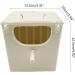 Birdcage Parrot Box Hanging Bird Nest Bird Cage Plastic House Net Cover - Buy Online on GoSupps.com