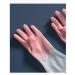 White two-color dishwashing gloves women's kitchen rubber latex washing clothes plastic rubber leather housework brush dishes Gradient blue With - Buy Online on GoSupps.com