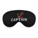 Nautical Anchor Captains-1 Sleep Mask Block Out Light Sleeping Eye Mask Comfortable Night Sleeping Mask Ultralight Travel Eye Cover for Women Men