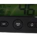 Chiciris Digital Interior Thermometer & Alarm Clock - Battery Operated ABS - Ideal for Greenhouses & Students (Black) - Buy Online on GoSupps.com