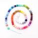 60Pcs Hexagon Silicone Beads 14mm for DIY Bracelet Necklace Women Jewelry Makeing Soft Colorful Loose Beads Handmade Supplies 62 Colors