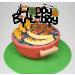HAKPUOTR Barbecue Happy Birthday Cake Topper BBQ kebabs Happy Birthday Cake Topper for Kids Birthday Party Decoration Cooking/BBQ Theme Party Cake Decoration Acrylic - Buy Online on GoSupps.com