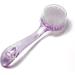 Long Handle Facial Cleansing Brush - Deep Clean Pores Scrub & Clean for Radiant Skin - Purple - Buy Online on GoSupps.com