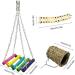 Ewolee Hamster Toys 3 Pack Ferret Toys Rat Cage Toys Hanging Ladder Hammock Swing for Small Animals Rat Hamster Gerbil Degu Guinea Pig Squirrel Ferret Parrot - Buy Online on GoSupps.com