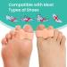 Welnove Bunion Corrector Toe Separators with 2 Loops - Pack of 12, Beige - for Bunion and Overlapping Toe Correction - Buy Online on GoSupps.com