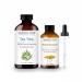 MAJESTIC PURE Helichrysum (1 Fl Oz) and Tea Tree (4 Fl Oz) Essential Oil Bundle