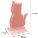 Ibluelover Cat Brush - Corner Grooming Massage Brush for Long & Short-Haired Cats - Pink Wall & Sofa Scratchboard - Buy Online on GoSupps.com