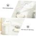 Ciieeo 2 Pcs Box Soap Box Plastic Soap Draining Dish Hygiene Bar Soap Holder Bath Soap Holder Storage Rack Shower Soap Holder Cat Soap Holder Decor Sponge Holder No Punching White - Buy Online on GoSupps.com