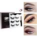 Magnetic Eyelashes Magnetic Eyeliner Kit 3D Magnetic Natural Reusable No Glue Magnetic Eyelashes Set Waterproof Ultra-thin Magnetic Eyelashes - Buy Online on GoSupps.com