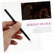 Baluue 3pcs Makeup Brush Eye Shadow Brush for Makeup Eye Primer Brush Eyeshadow Sticks Black Aluminum - Buy Online on GoSupps.com