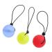 HOMSFOU 3 Pcs Power Balls Training Exercises Squeezeball Grip Strengthening Ball Fitness Sport Medium As Shown