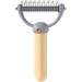 Double Sided Undercoat Rake - Double Sided Undercoat Rake for Dogs Cats Double Sided Dematting for Cat Grooming - Buy Online on GoSupps.com