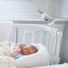 Universal Baby Monitor Bracket - Adjustable Baby Camera Holder for Cot Railing - Compatible with Most Baby Monitors (White) - Buy Online on GoSupps.com