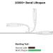 USB Charging Cable for Water Flosser - Universal Replacement Charger for Nicwell Fairywill Aquasonic & More - Buy Online on GoSupps.com