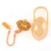 Duhe189014 Baby Newborn Soothie Schnuller teeth box holder fall clips clip yellow 0-6 months 100 silicone baby essential pacifier designer