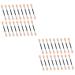 Baluue 100 Pcs Women Eyeshadow Brush Eyeshadow Brush Sponge Eyeshadow Eye Spoolie Brush