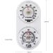 Vivarium Thermometer Hygrometer - Monitor Temperature and Humidity in Reptile Tank Vivarium - Buy Online on GoSupps.com