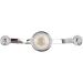 Modern Zinc Alloy Drawer Pull Handle for Home Furniture Wardrobe Cabinet (White) - Buy Online on GoSupps.com