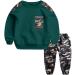 AMhomely Baby Boy Camouflage Tracksuit Set | Boys Letter Romper Sale | Ages 7-9 | Green - Buy Online on GoSupps.com