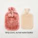 MAIES Hot Water Bottles - Removable Plush Cover Cold Resistant Faux Fur Fleece | Premium Heat & Comfort - Buy Online on GoSupps.com