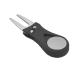 Golf Divot Repair Tool with Pop-up Button & Magnetic Ball Marker Pitch Mark, Lightweight, Portable, Mini Divot Repair Tool, Best Choice for Professional Golfers Black(101)