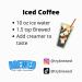 Brewed Coffee Concentrate 30x Liquid Cold Brew - 36 Cups Arabica Espresso Shot with Caffeine - Instant Coffee Alternative - Buy Online on GoSupps.com