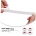 Angoily Eyelash Tape - 6 Rolls Japanese Lash Extension Tool | Polyolefin Makeup Patches for Eyelash Grafting - White 5.00X5.00X1.20CM - Buy Online on GoSupps.com