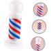 Abaodam Emblems Barber Equipment Barber Sign Salon Pole Lamp Decorative Lights To Rotate Plug in Night Light - Buy Online on GoSupps.com