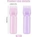 2pcs Hair Oil Applicator Bottle 60ml - Pink+Purple Hair Dye Brush Bottle for Salon Use - Buy Online on GoSupps.com