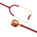 Lightweight Red Stethoscope for Doctors Nurses & Students | Professional Medical & Cardiology Use - Buy Online on GoSupps.com