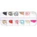 Nail Art Metal Rivet Chains Mixed Design DIY Nail Decoration Accessories 12 Grids for Women Style2 Nail Art Decorations Chains - Buy Online on GoSupps.com