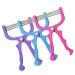 ERINGOGO Lot de 3 pilateurs Faciaux Ressort Indolores Portable pour Femmes et Hommes Outil D' pilation Visage Usage Quotidien Visage sans Produits Chimiques Couleur