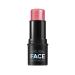Blush stick cream blush make-up professional face forming and contouring stick make-up easy to use with structural coverage durable ( #3 medium) #3 30 g (1 Pack)