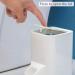 Toilet Wand Kit Powerful Cleaning System Environmentally Friendly Disposable Sponge Heads (Sky-blue) - Buy Online on GoSupps.com