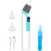 Baby Nasal Aspirator  Baby Nose Sucker  Electric Nose Suction for Baby  Rechargeable Baby Nose Cleaner with 2 Size of Nozzles 1 Clip for Newborns and Toddlers (E- Nose Sucker-Blue)