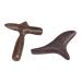 Lurrose wooden tools 2 pieces stick-scrub-massage device Manual body stick manual foot massager conveyor foot roller massage device Face massage-e massagestab masajeador de pies