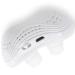 Electric Silicone Anti Snore Device Smart Anti Snore Devices Double Eddy Current Fan Designs Snoring Aids Device Improved Nighttime Sleeping Help Nose Breathing(Color:White)
