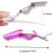 24 PCS Plastic Crocodile Hair Hairdressing Sectioning Clamp Hair Styling Clips - Buy Online on GoSupps.com