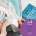 Donieli Eco-Friendly Laundry Detergent Strips - Lavender Fragrance, 40 Loads, Super Concentrated Bio Washing Formula - 100% Recyclable, No Waste - 40 Count - Buy Online on GoSupps.com