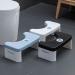 Folding Toilet Stool with Fragrance Position | Foldable Poop Stool for Bathroom | Sitting Posture Foot Stool - Black - Buy Online on GoSupps.com