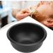 Men's Foaming Shaving Cream Bowl - Black Shave Soap for Thickened Beard Shaving | Portable Shaving Soap Puck in a Stylish Bowl - Buy Online on GoSupps.com