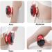 Rechargeable Electric Cupping Device - 12 Gear Intelligent Massage Therapy for Pain Relief | Gua Sha & Temperature Display - Buy Online on GoSupps.com