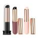 Baluue 3pcs Silicone Lip Makeup Brush Reusable Silicone Lip Applicator Round Head Make Up Brushes Soft Elastic Silicone Brush Set for Lipstick Gloss Balm Eyeshadow Solid Balm