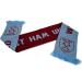 EPL West Ham Authentic 2 Sided Crest Scarf - Official Merchandise - Buy Online on GoSupps.com