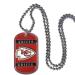 Siskiyou Sports NFL Dog Tag Necklace Kansas City Chiefs