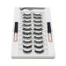 10 Pair Magnetic Eyelashes Magnetic Eyelash Kit Magnetic Eyeliner With Magnetic False Lashes Natural Look-No Needed Magnetic Eyeliner And Eyelashes Kit B