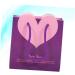 Healifty 3pcs Paper Bags Wedding Paper Bag Papar Bags Purple Love Shopping Gift Bag 1 count (Pack of 1) Purplex3pcs - Buy Online on GoSupps.com